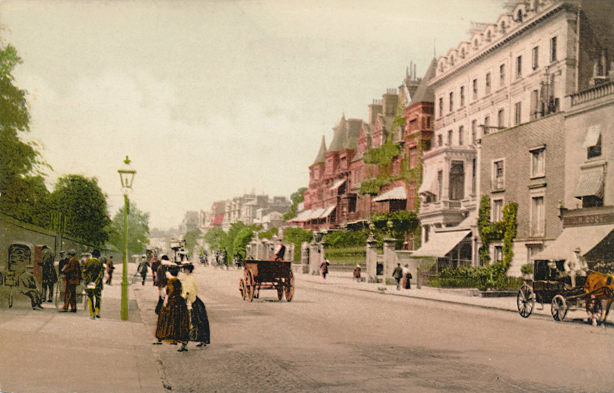 London. Bayswater Road by Unbekannt