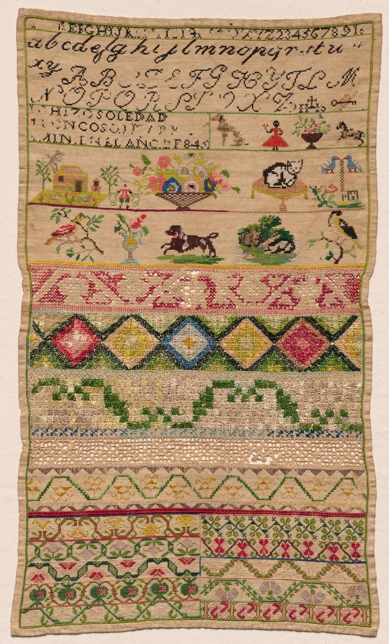 Long Sampler, 1845 by Unbekannt