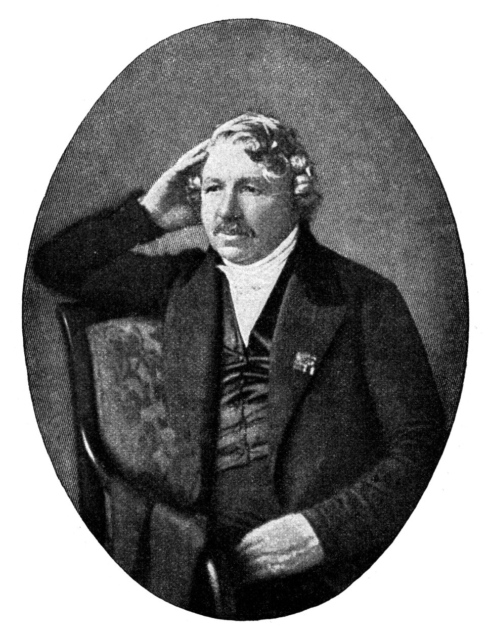 Louis Daguerre by Unbekannt