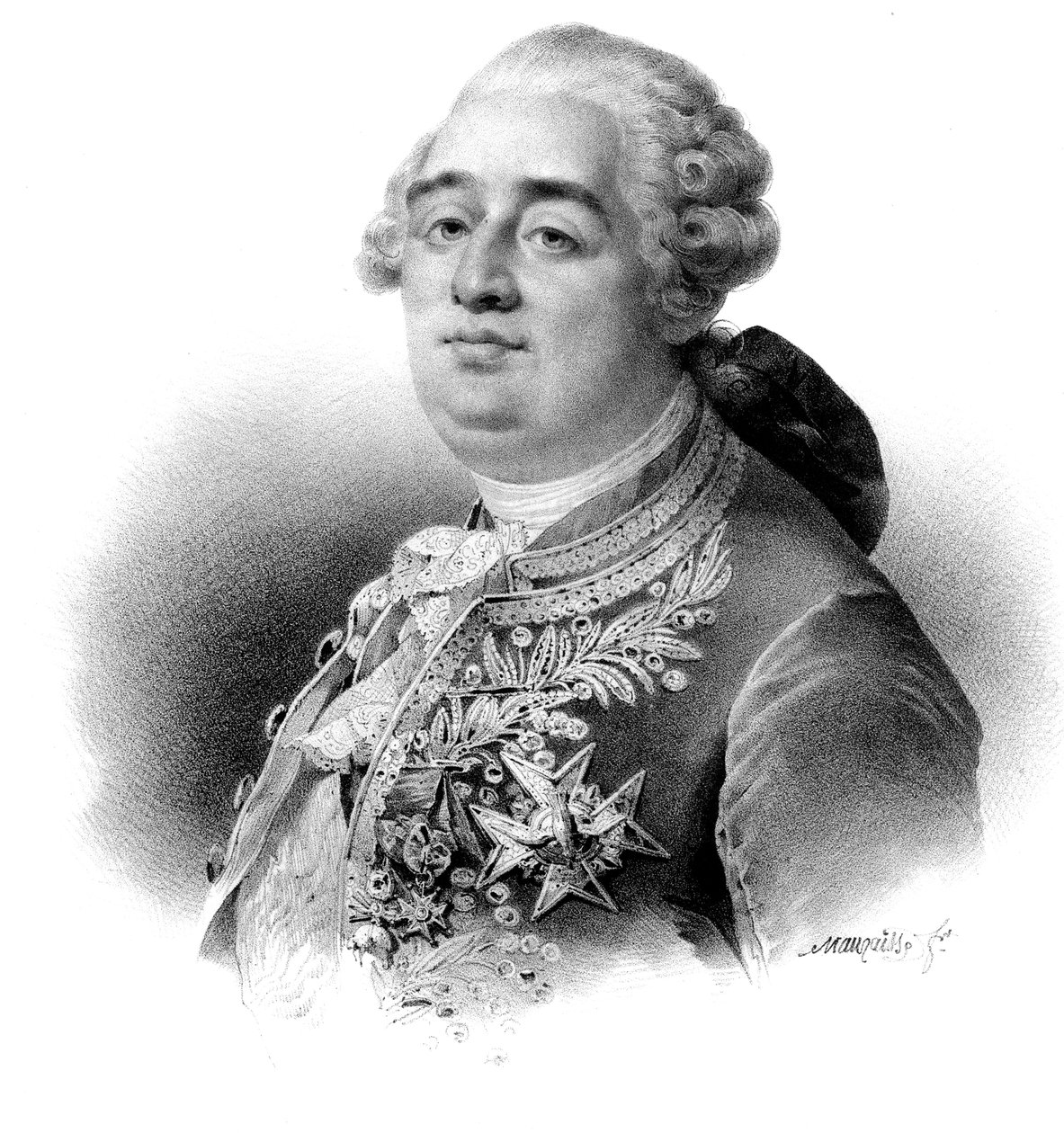 Louis XVI, King of France by Unbekannt