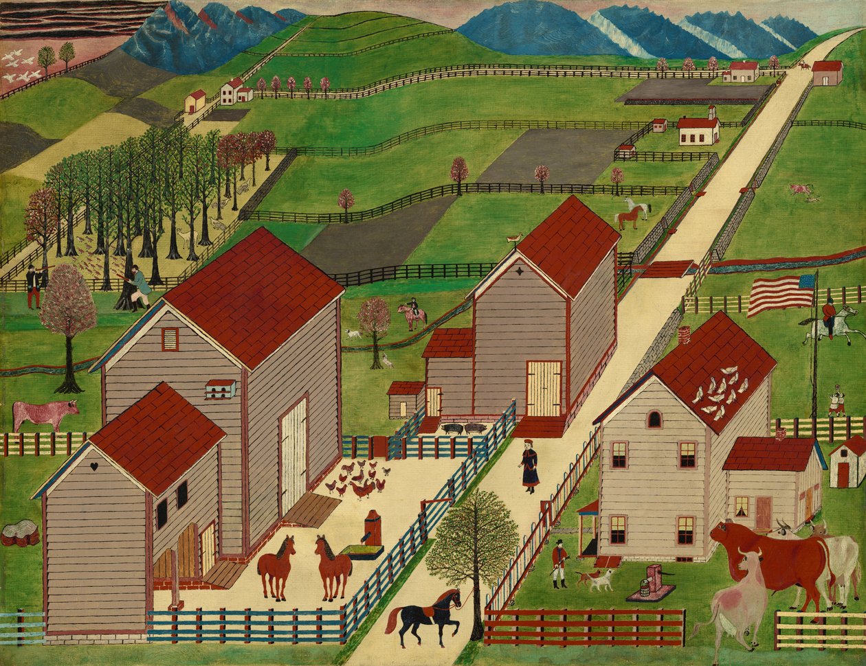 Mahantango Valley Farm by Unbekannt