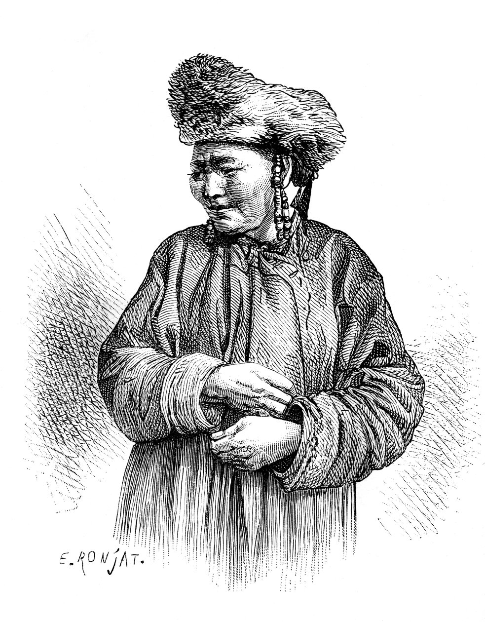 Manchu Woman by Unbekannt