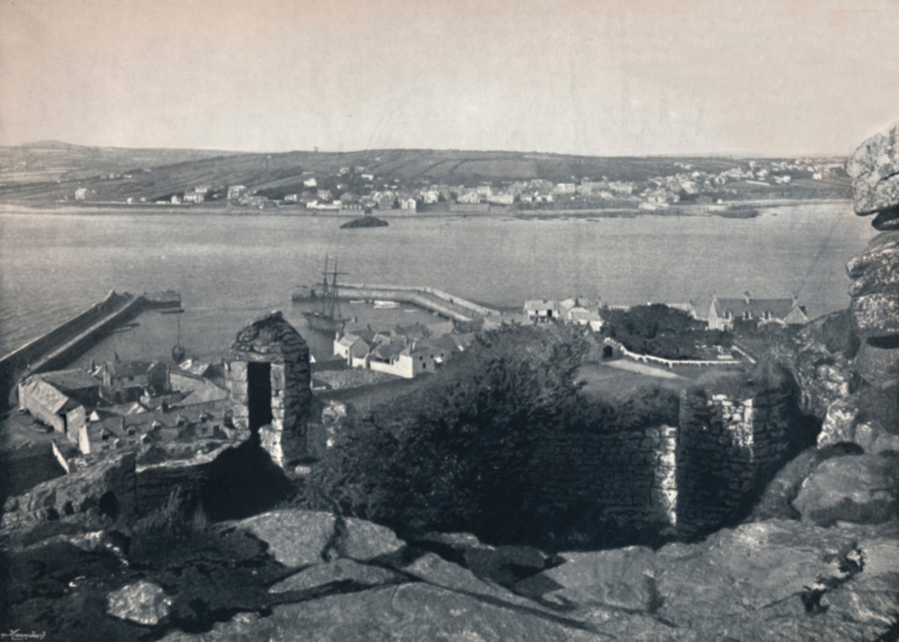 Marazion - General View, Showing Harbour by Unbekannt