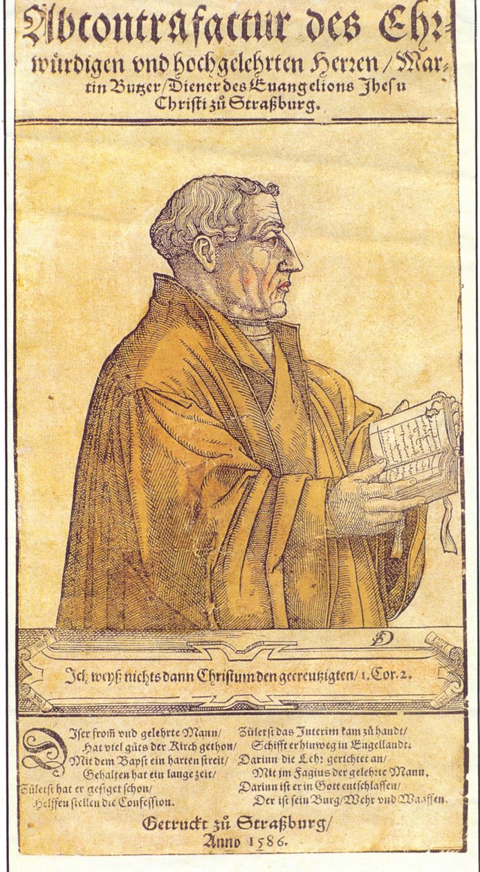 Martin Bucer 1491-1551 by Unbekannt