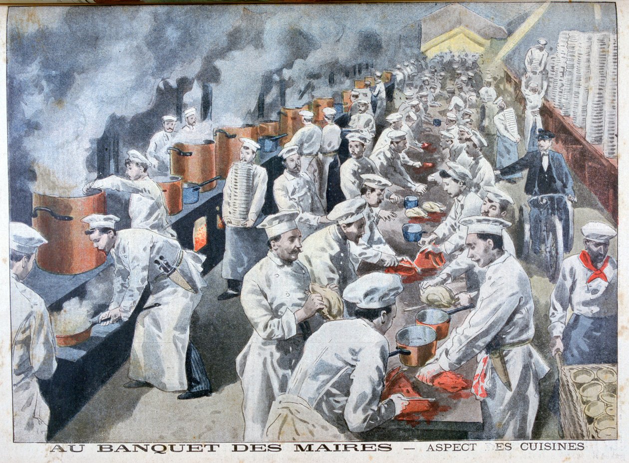 Mayors Banquet, Paris by Unbekannt
