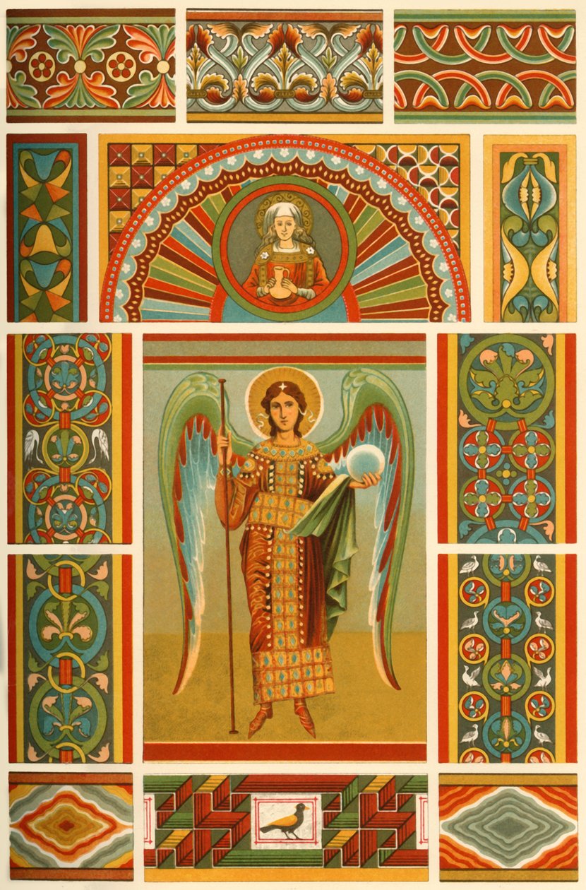 Medieval wall painting by Unbekannt