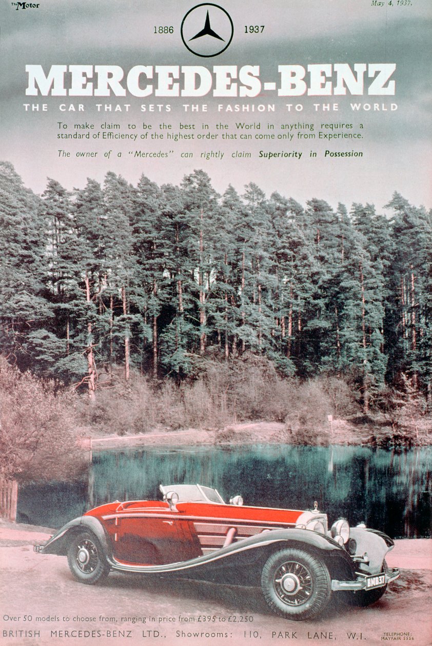 Mercedes-Benz Car Advert by Unbekannt