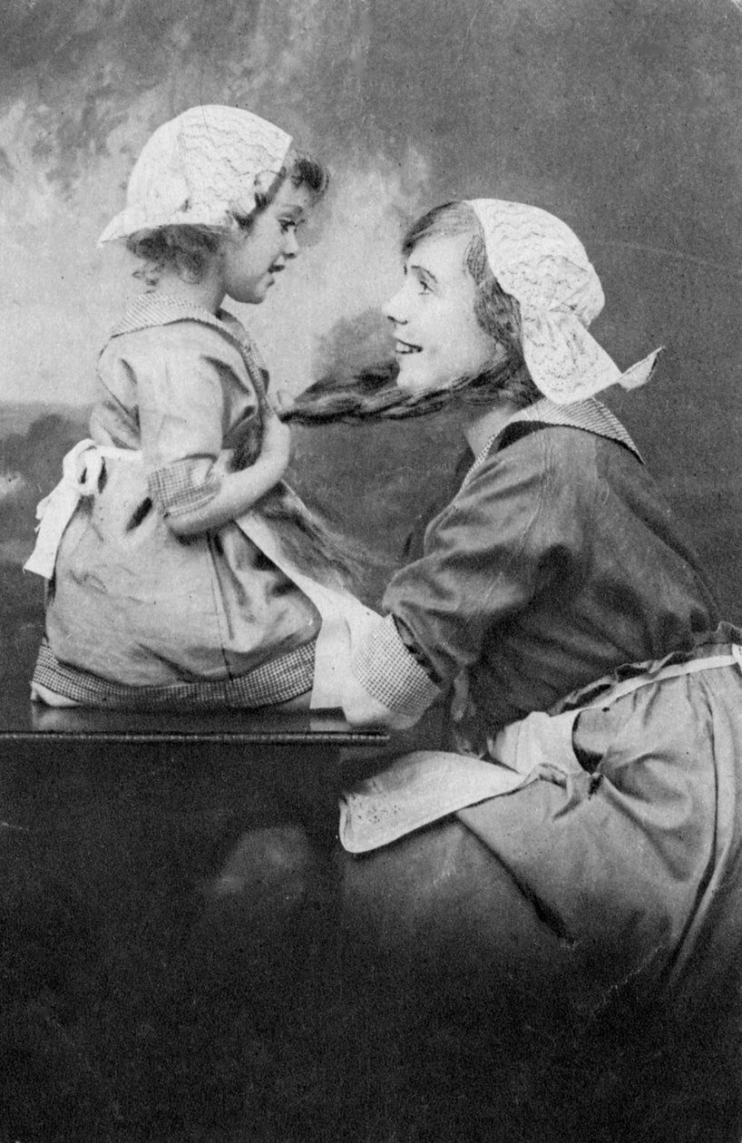 Mother and Daughter by Unbekannt
