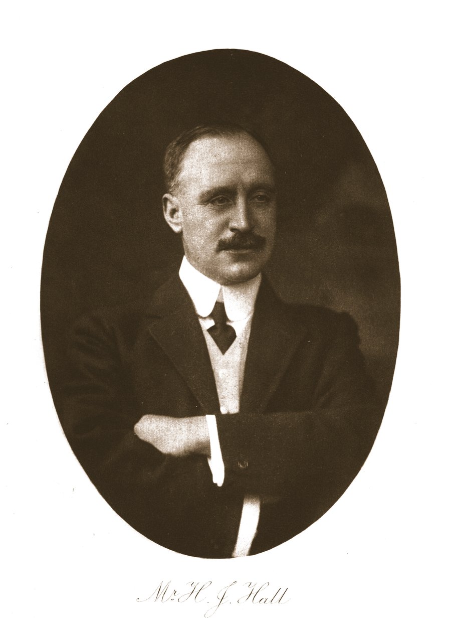 Mr. H.J. Hall, 1911 by Unbekannt