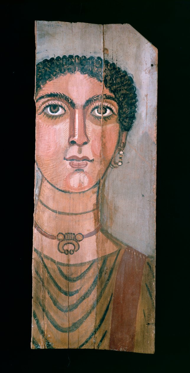 Mummy Portrait by Unbekannt