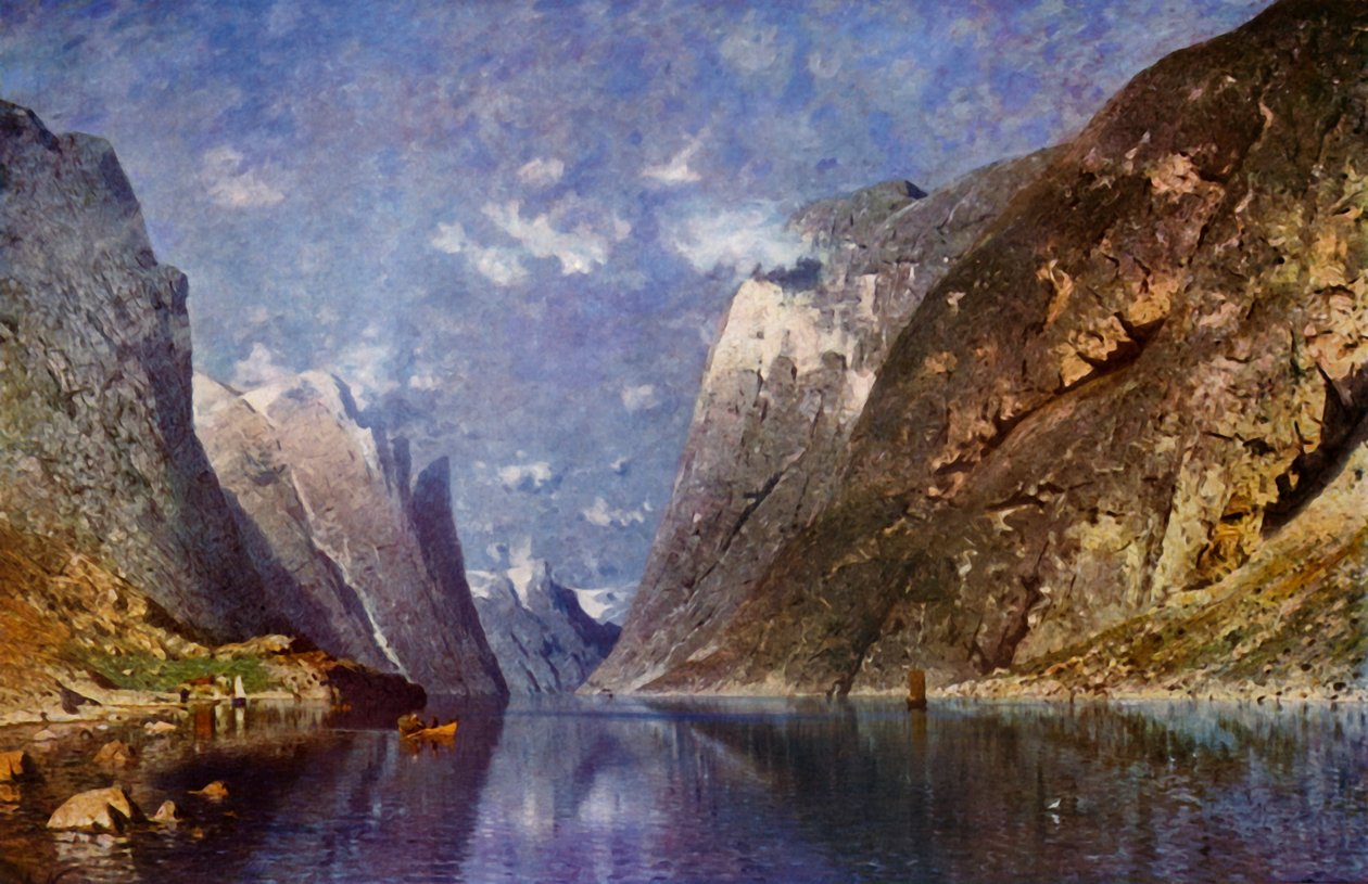 Narofiord, Norway by Unbekannt