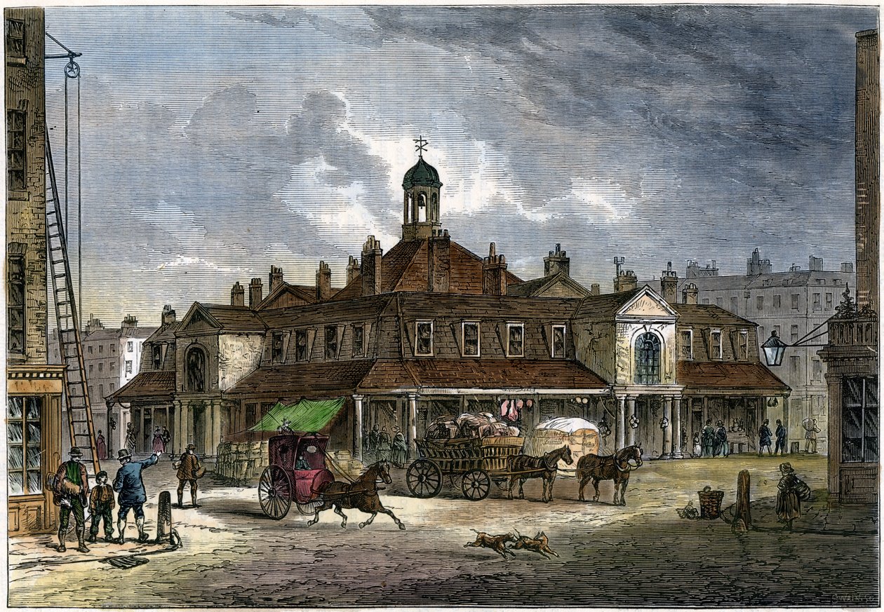 Oxford Market by Unbekannt