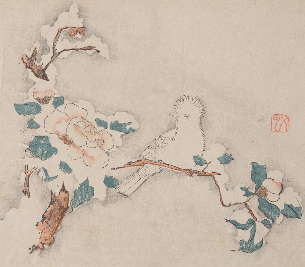 Page from Shi Zhu Zhai by Unbekannt