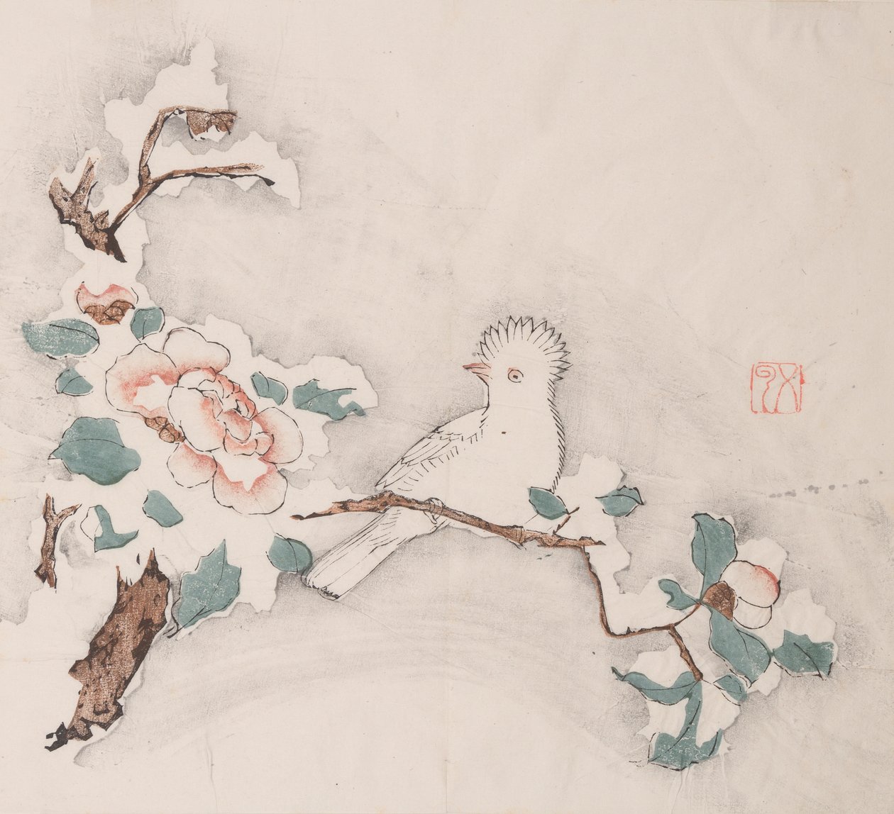 Page from Shi Zhu Zhai by Unbekannt