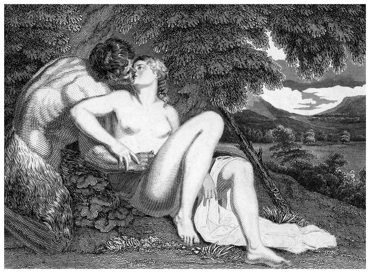 Pan and Syrinx by Unbekannt