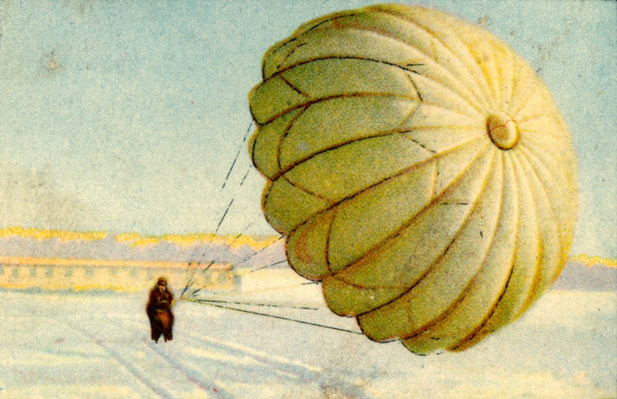 Parachute Landing, 1932 by Unbekannt