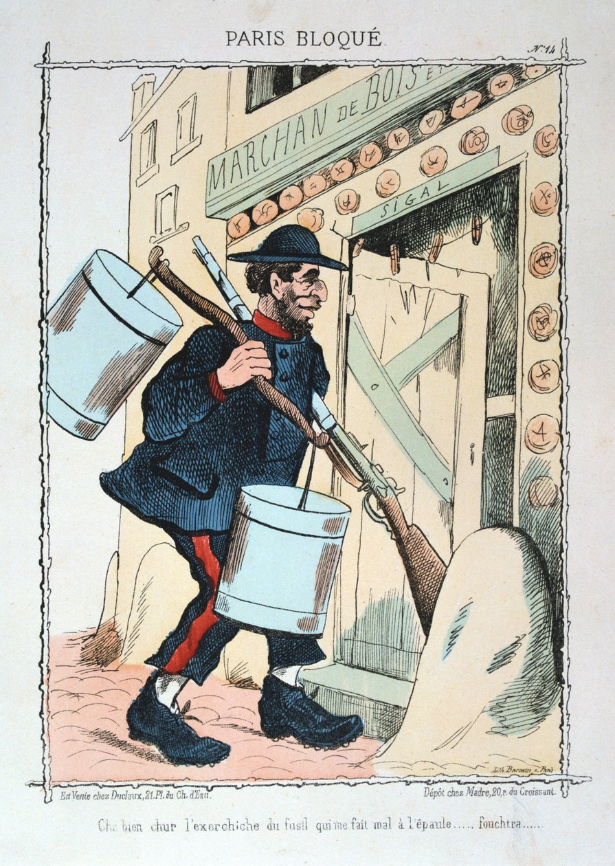 Paris Besieged by Unbekannt