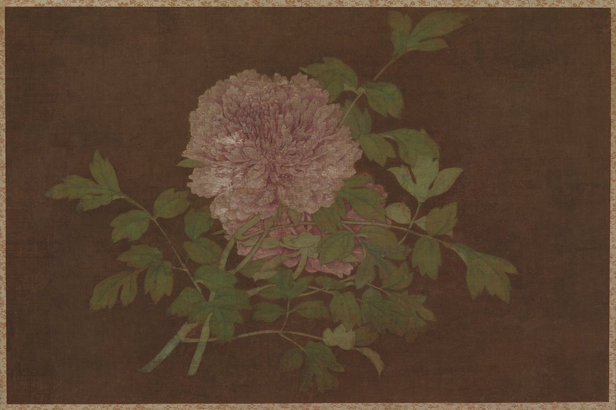 Peonies, 15th century by Unbekannt