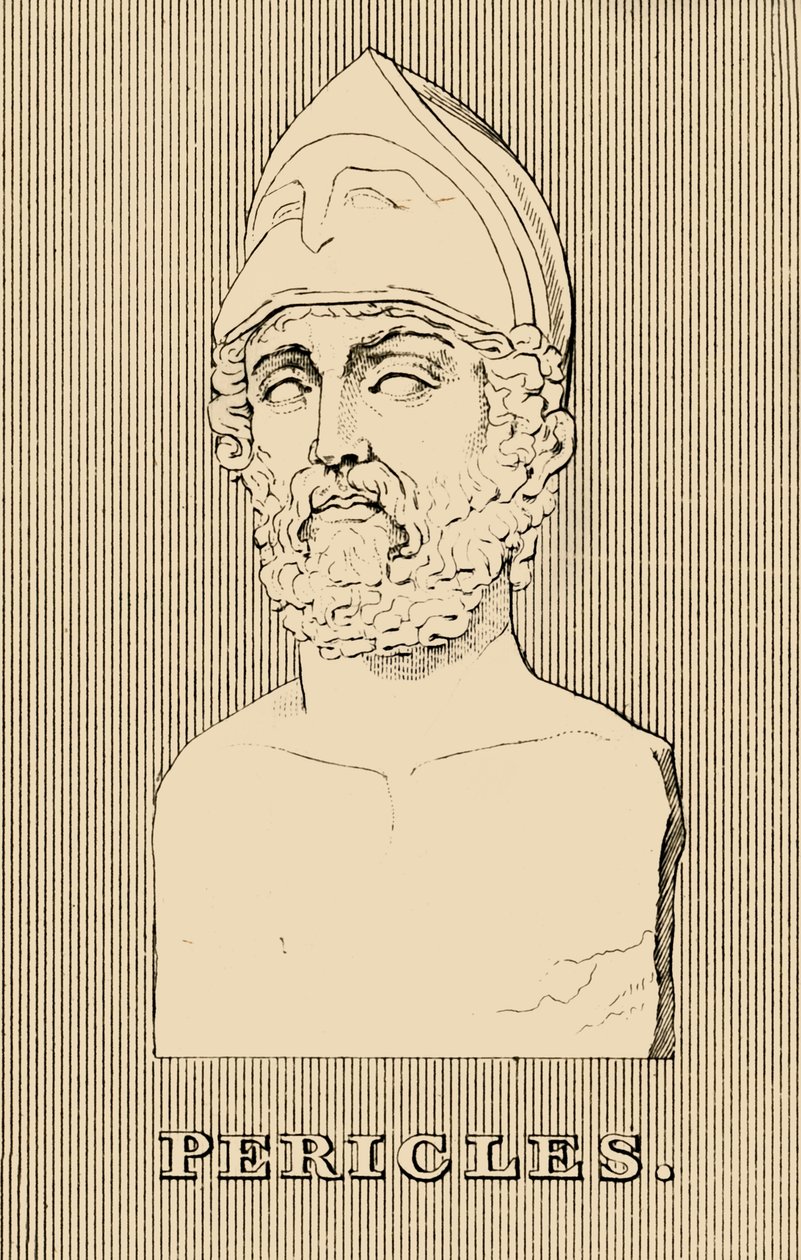 Pericles, c 495-429 BC, 1830 by Unbekannt