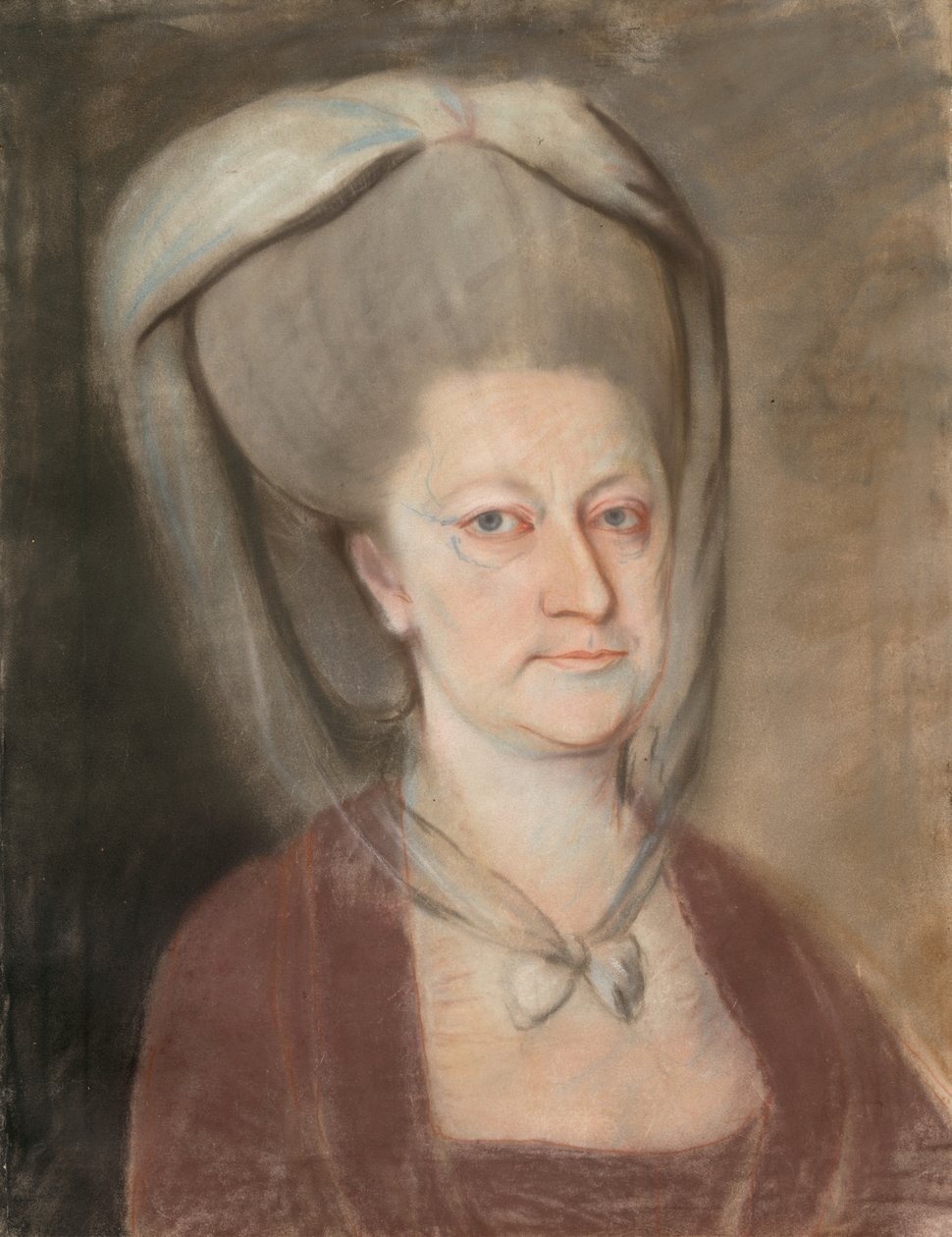 Portrait of Countess Anna Maria Eszterházy, née Erdődy by Unbekannt