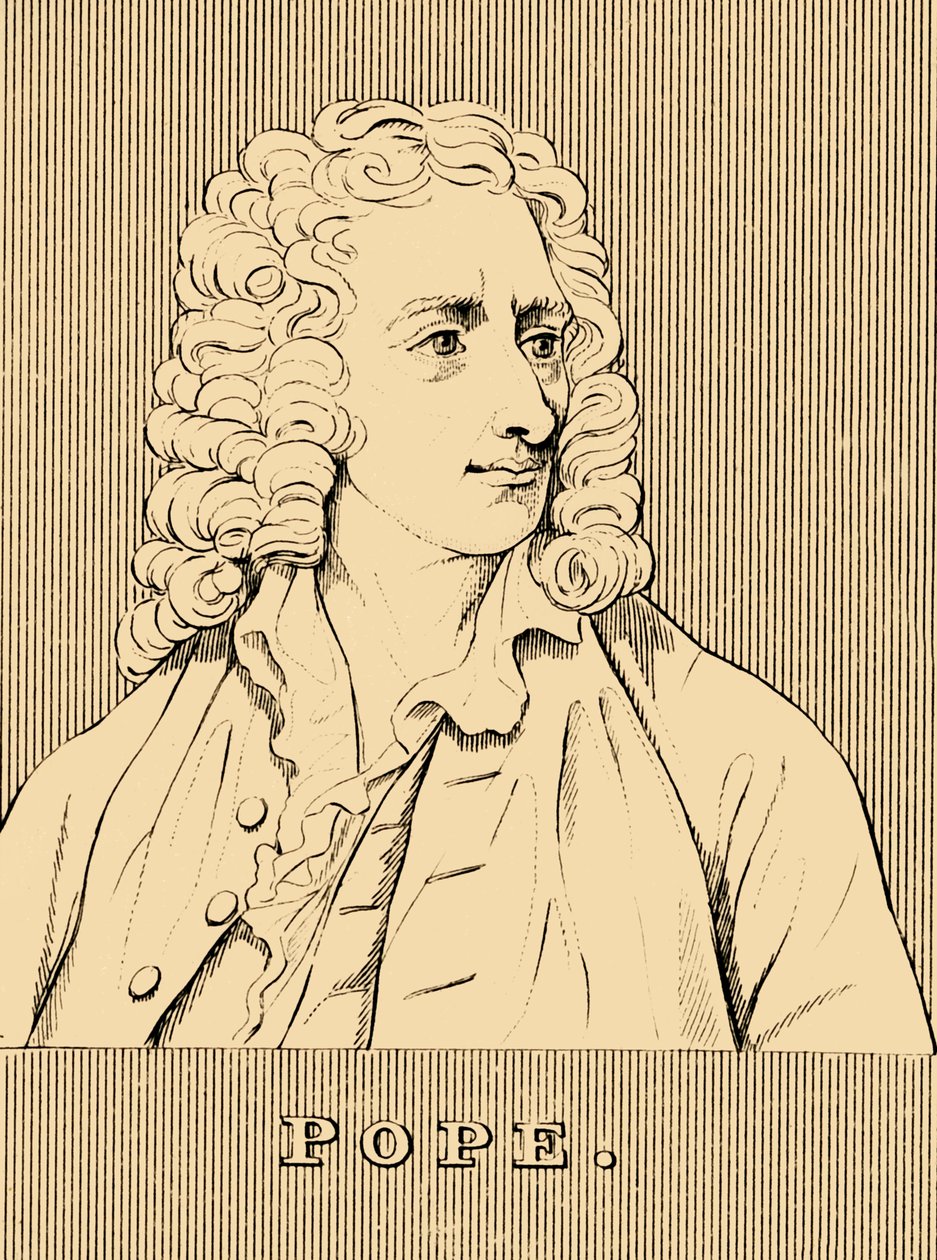 Pope, 1688-1744 by Unbekannt