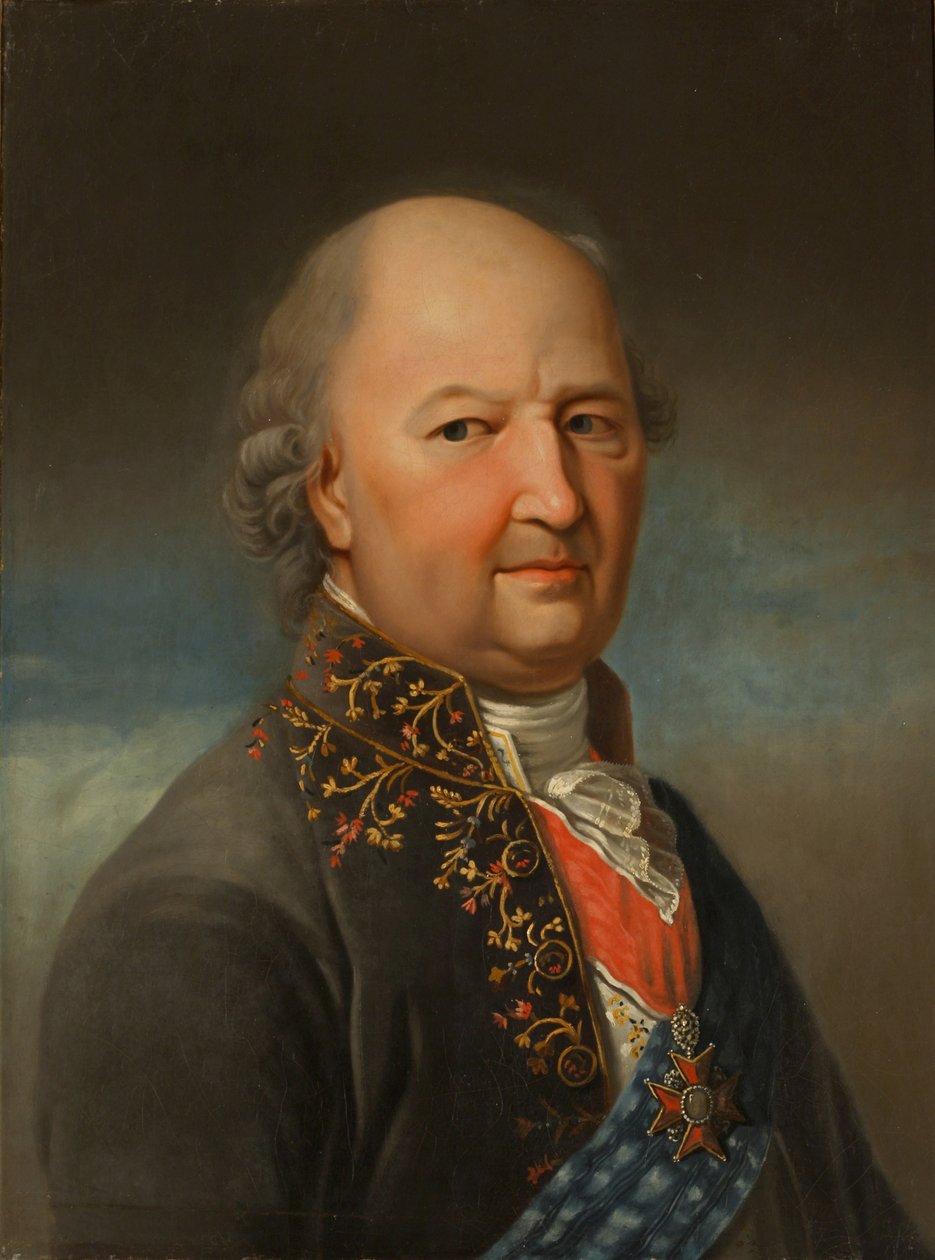 Portrait of Ivan Perfilievich Yelagin by Unbekannt