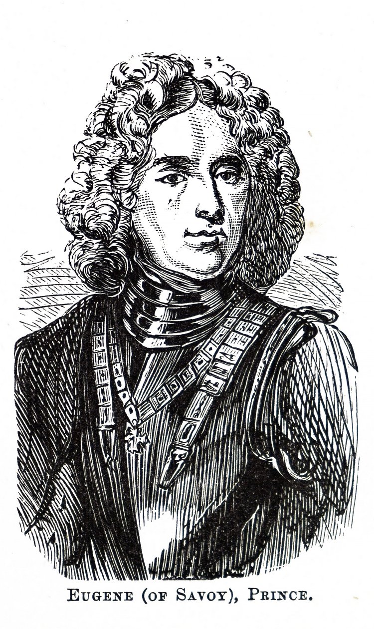 Prince Eugene of Savoy by Unbekannt