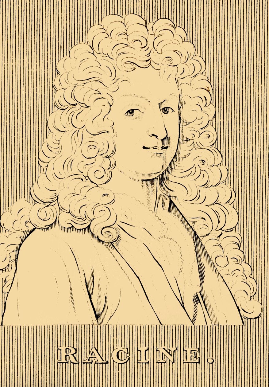 Racine, 1639-1699, 1830 by Unbekannt
