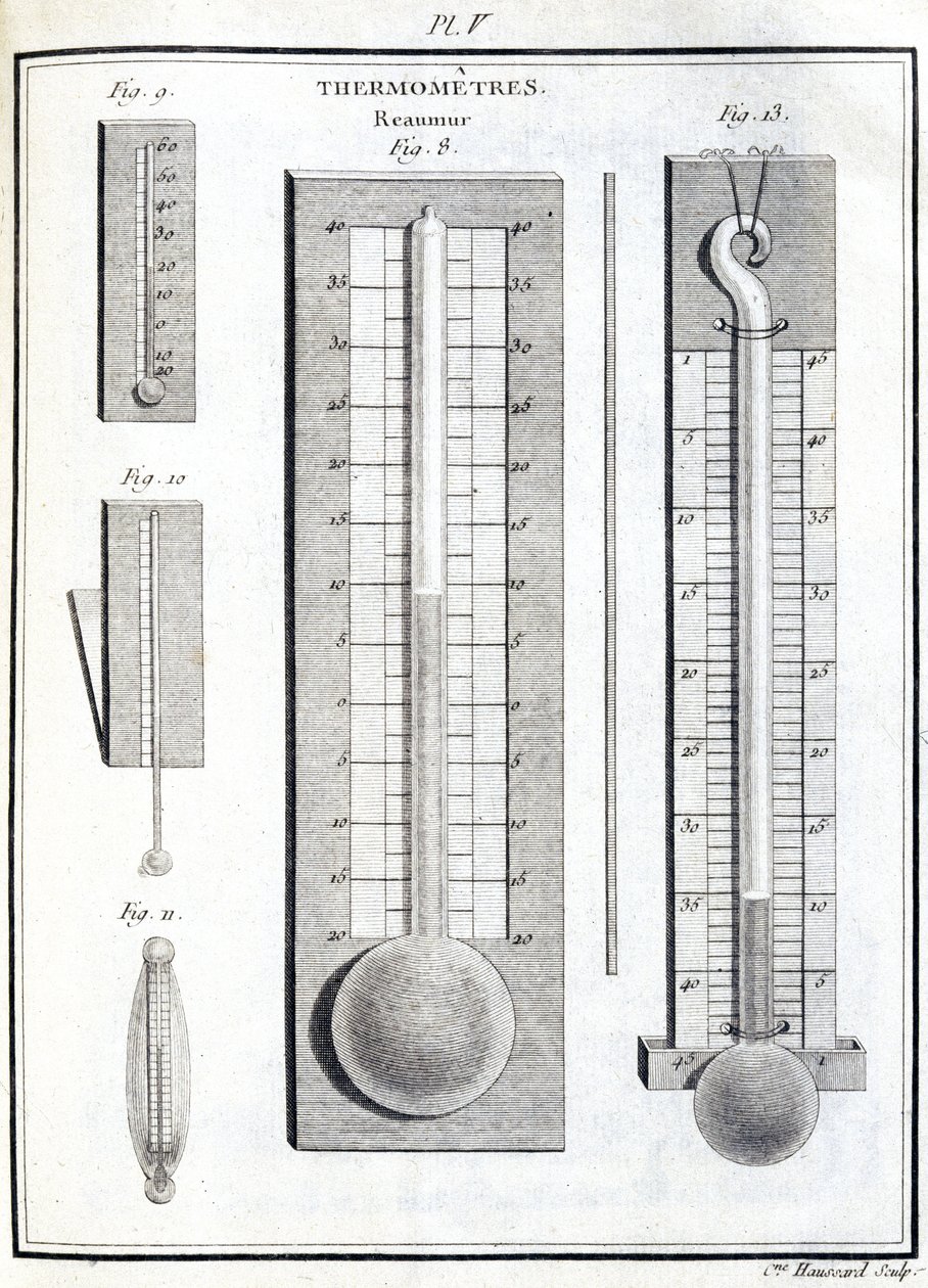Reaumur Thermometers by Unbekannt