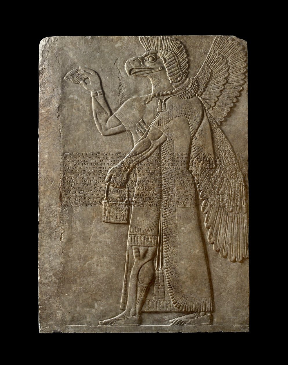 Relief, 9th century BC by Unbekannt
