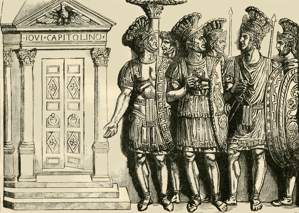 Roman Soldiers by Unbekannt