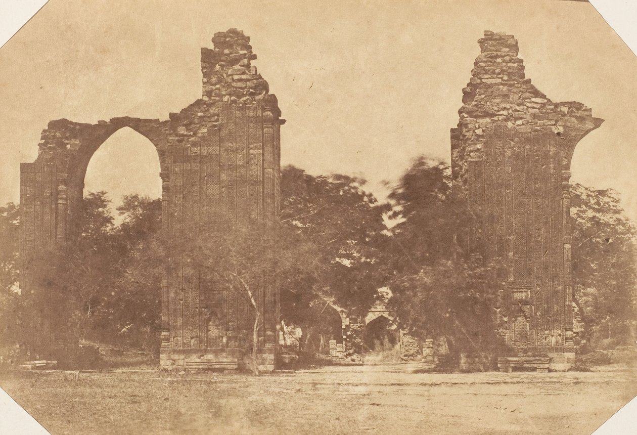Ruins at Old Delhi by Unbekannt