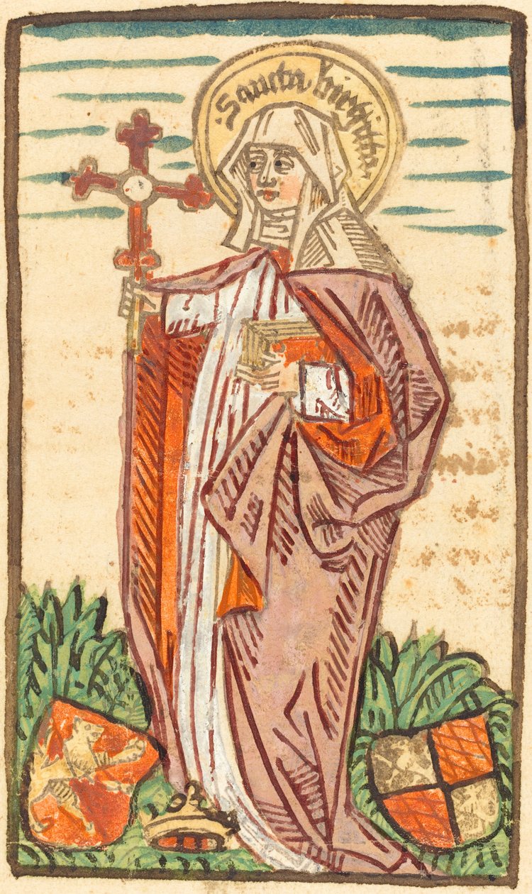 Saint Bridget by Unbekannt