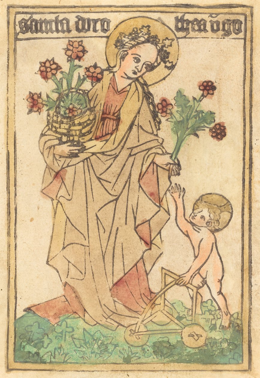 Saint Dorothy by Unbekannt