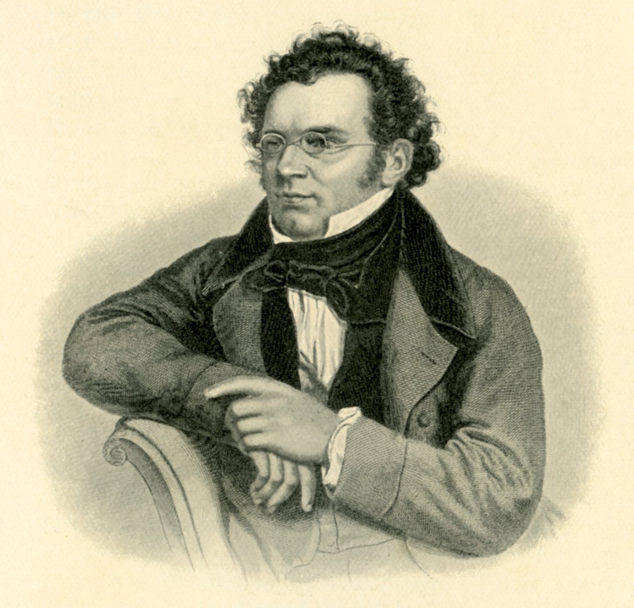 Schubert, c1820s, 1907 by Unbekannt