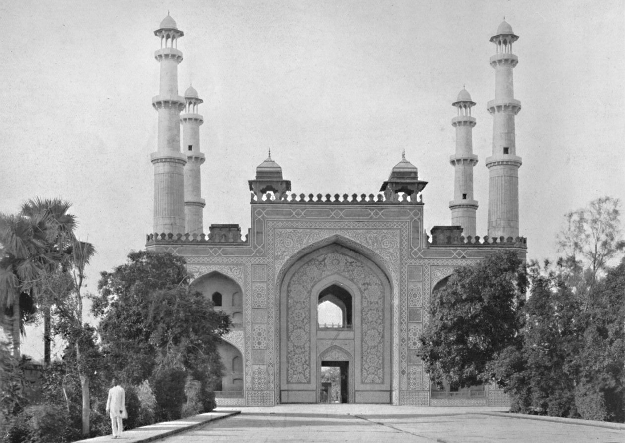 Sikandra. Gateway of the Tomb of Akbar, c1910 by Unbekannt