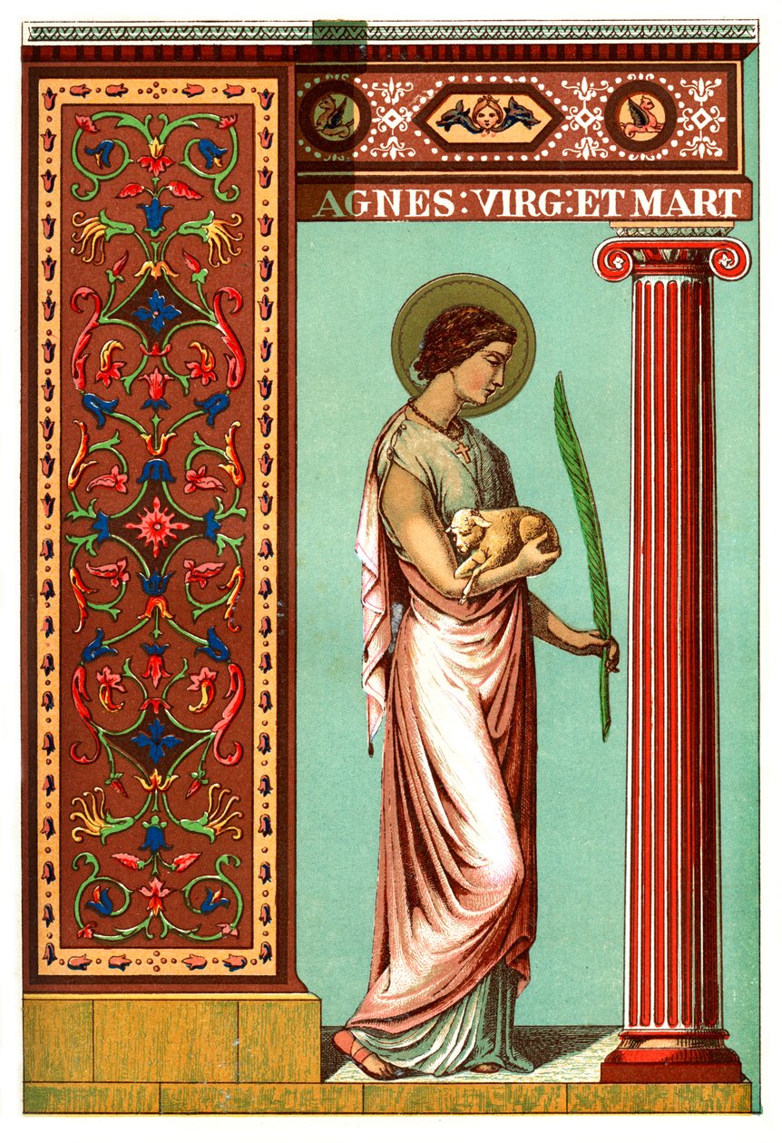 St Agnes, 1886 by Unbekannt