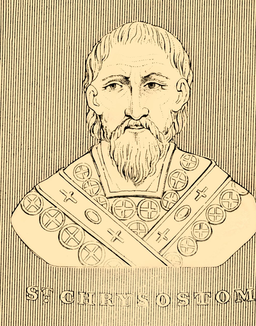 St. Chrysostom by Unbekannt