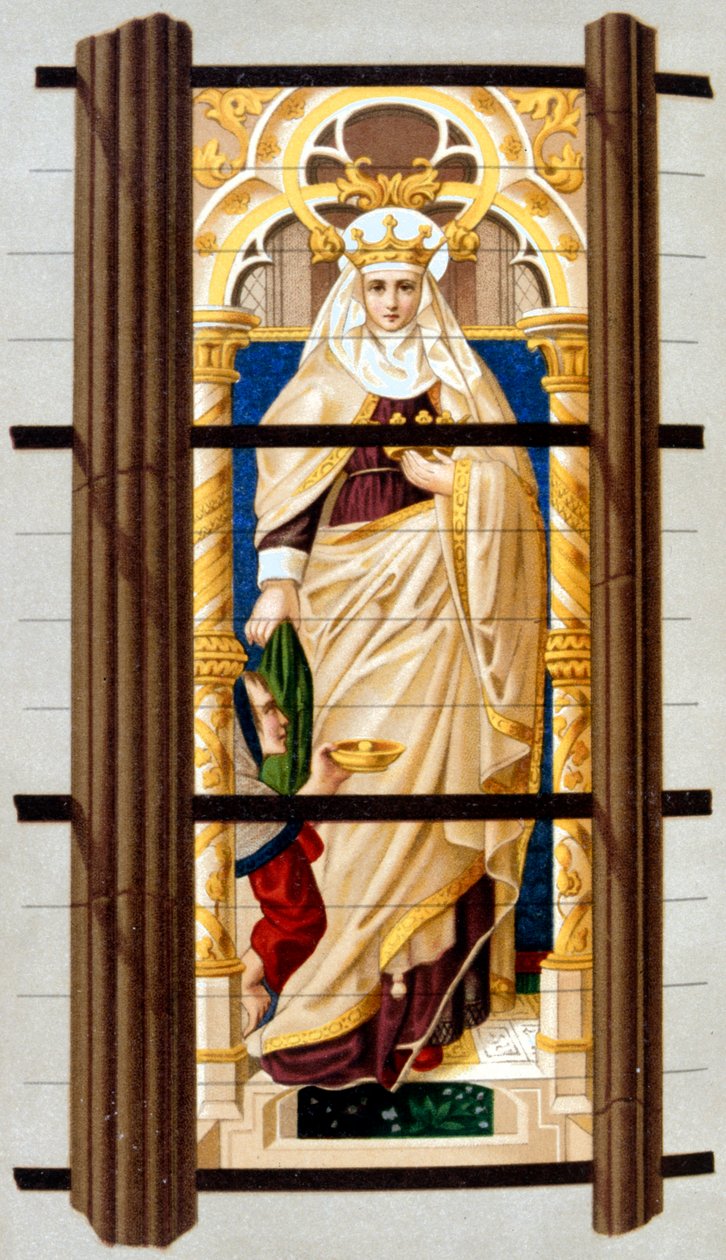 St Elizabeth of Hungary by Unbekannt