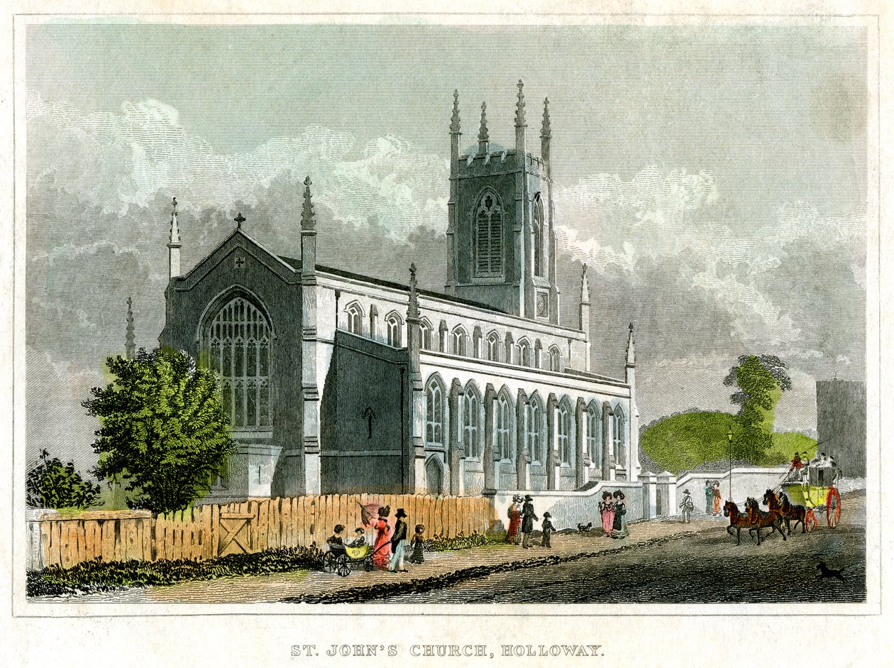 St Johns Church, Holloway, Islington, London by Unbekannt