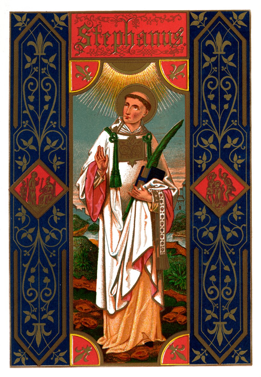 St Stephen, 1886 by Unbekannt