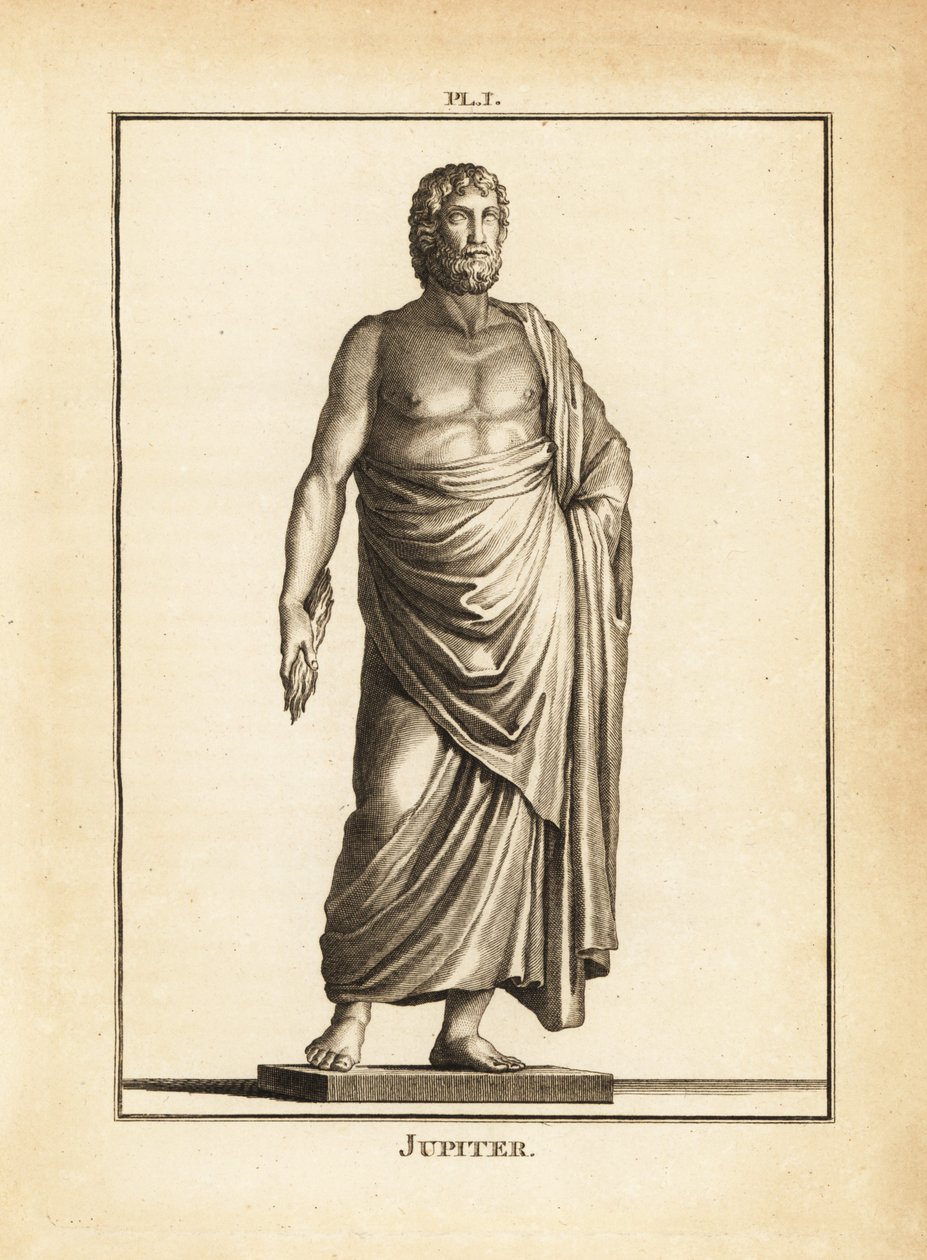 Statue of the Roman god Jupiter by Unbekannt