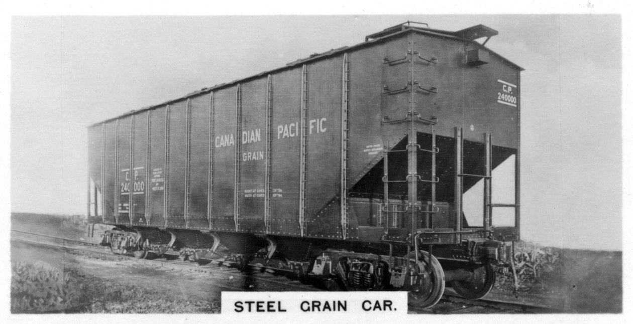 Steel Grain Car, Canada by Unbekannt