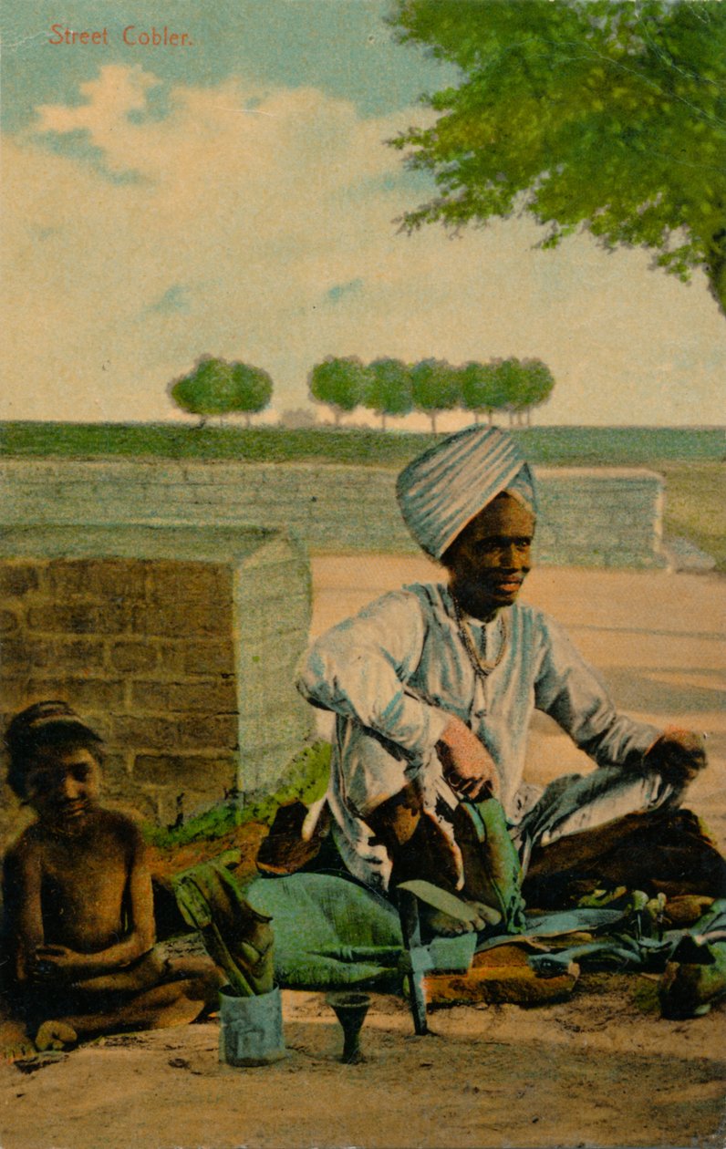 Street Cobbler, c1900 by Unbekannt