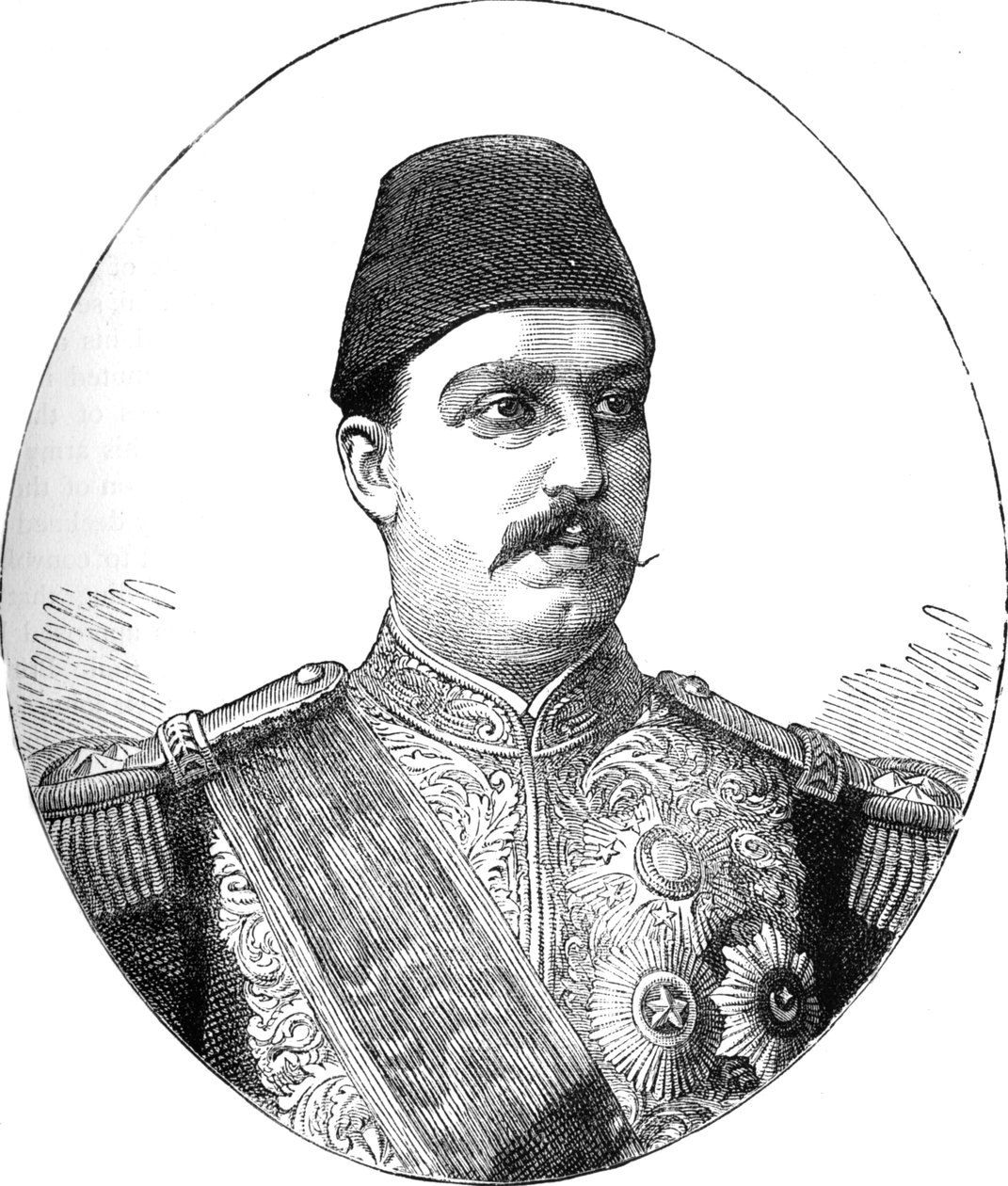Tewfik, Khedive of Egypt by Unbekannt