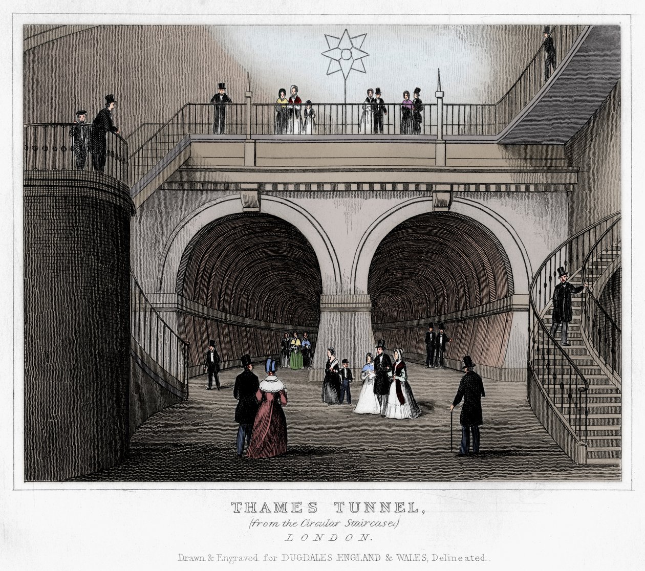 Thames Tunnel, London by Unbekannt
