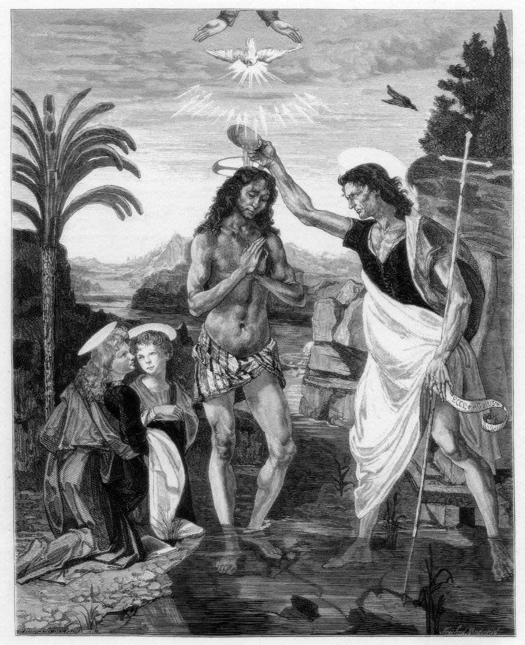 The Baptism of Christ by Unbekannt