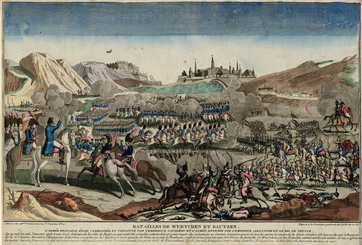 The Battle of Bautzen by Unbekannt