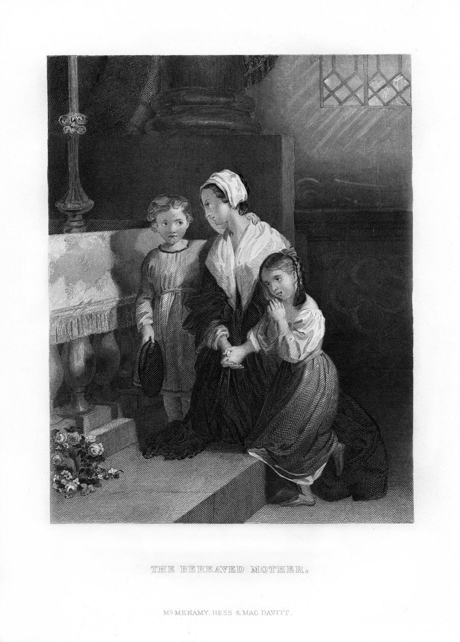 The Bereaved Mother by Unbekannt