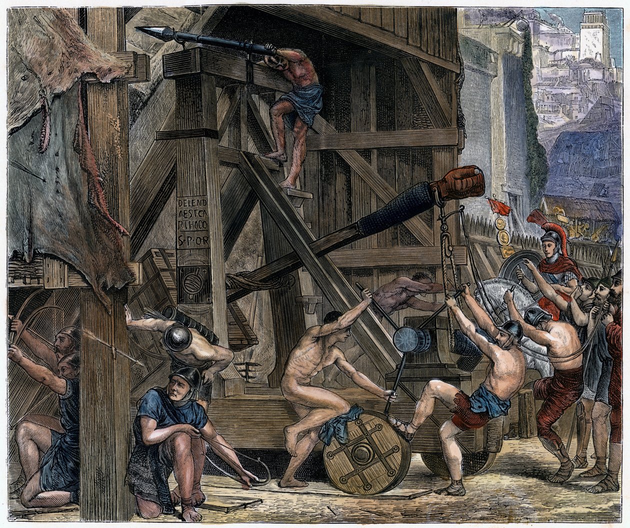 The Catapult by Unbekannt